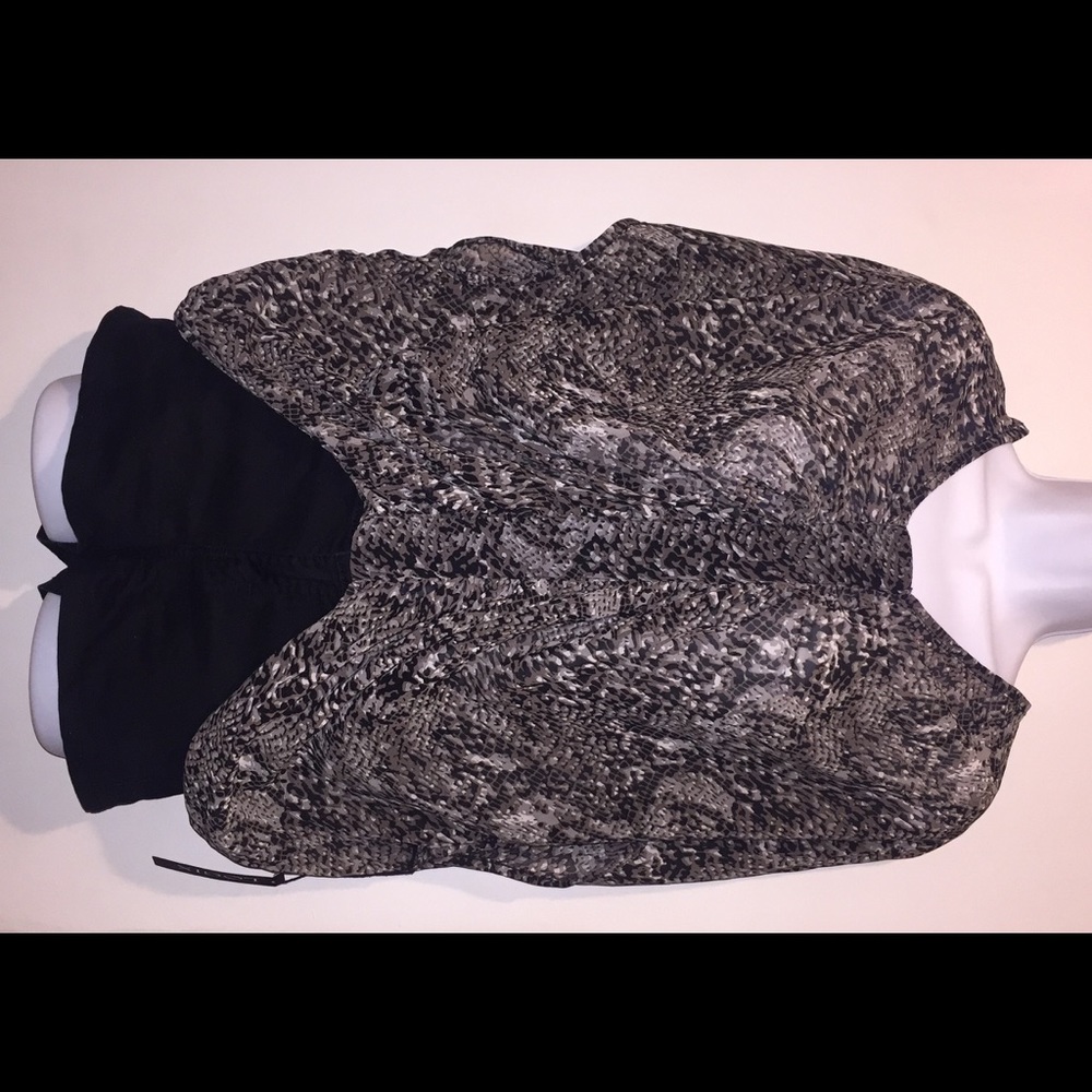 Women slouchy blouse